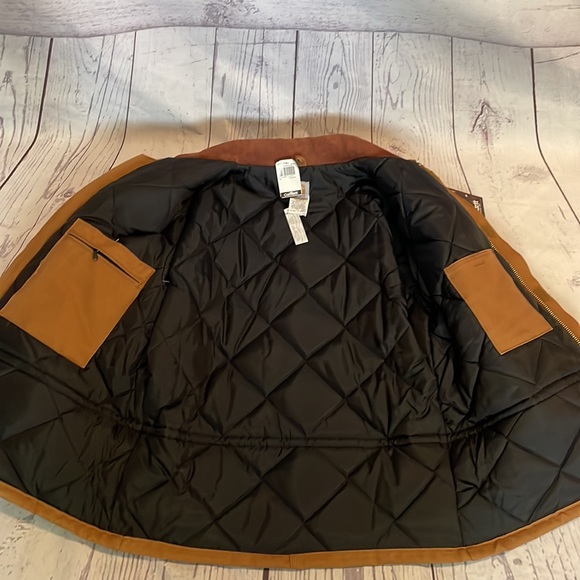 NWT Carhartt Loose Fit Firm Duck Insulated Traditional Coat Size 46 Reg - Picture 6 of 10
